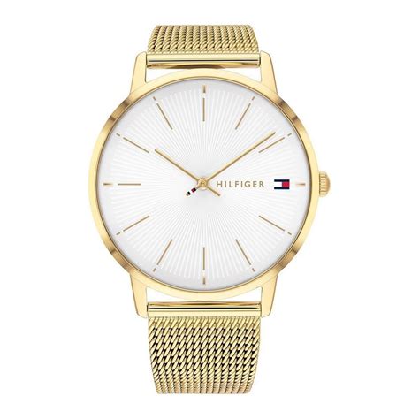 reloj tommy hilfiger dorado hombre|tommy hilfiger watches outlet.